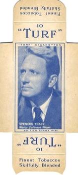 1947 Turf Film Stars - Uncut Singles #23 Spencer Tracy Front