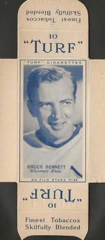 1947 Turf Film Stars - Uncut Singles #29 Bruce Bennett Front