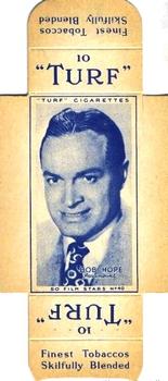 1947 Turf Film Stars - Uncut Singles #40 Bob Hope Front