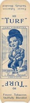 1949 Turf Famous Film Stars - Uncut Singles #30 Judy Garland Front