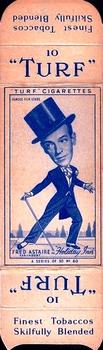 1949 Turf Famous Film Stars - Uncut Singles #40 Fred Astaire Front