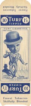 1949 Turf Famous Film Stars - Uncut Singles #2 James Cagney Front