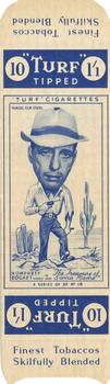 1949 Turf Famous Film Stars - Uncut Singles #19 Humphrey Bogart Front