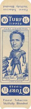 1949 Turf Famous Film Stars - Uncut Singles #31 Spencer Tracy Front