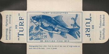 1954 Turf British Fish - Uncut Singles #11 Mirror Carp Front