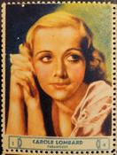 1932 National Screen Stars Stamps Series 1 #NNO Carole Lombard Front