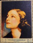 1932 National Screen Stars Stamps Series 1 #NNO Tallulah Bankhead Front