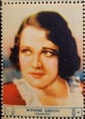 1932 National Screen Stars Stamps Series 1 #NNO Wynne Gibson Front