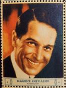 1932 National Screen Stars Stamps Series 1 #NNO Maurice Chevalier Front