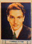 1932 National Screen Stars Stamps Series 2 #NNO Laurence Olivier Front