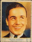1932 National Screen Stars Stamps Series 3 #NNO William Bakewell Front