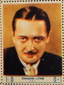 1932 National Screen Stars Stamps Series 4 #NNO Edmund Lowe Front
