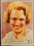 1932 National Screen Stars Stamps Series 4 #NNO Minna Gombell Front