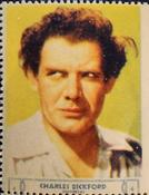 1932 National Screen Stars Stamps Series 5 #NNO Charles Bickford Front