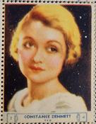1932 National Screen Stars Stamps Series 5 #NNO Constance Bennett Front
