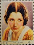 1932 National Screen Stars Stamps Series 5 #NNO Lita Chevret Front