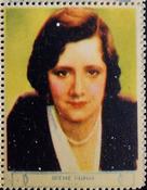 1932 National Screen Stars Stamps Series 5 #NNO Irene Dunne Front
