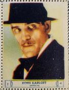 1932 National Screen Stars Stamps Series 6 #NNO Boris Karloff Front
