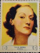 1932 National Screen Stars Stamps Series 6 #NNO Tala Birell Front