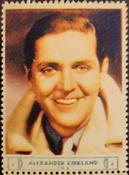 1932 National Screen Stars Stamps Series 9 #NNO Alexander Kirkland Front