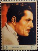 1932 National Screen Stars Stamps Series 9 #NNO Warner Baxter Front
