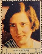 1932 National Screen Stars Stamps Series 10 #NNO Polly Moran Front