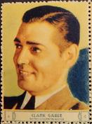 1932 National Screen Stars Stamps Series 10 #NNO Clark Gable Front