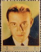 1932 National Screen Stars Stamps Series 10 #NNO Conrad Nagel Front