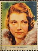 1932 National Screen Stars Stamps Series 11 #NNO Peggy Shannon Front