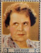 1932 National Screen Stars Stamps Series 14 #NNO Marie Dressler Front