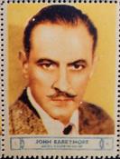 1932 National Screen Stars Stamps Series 16 #NNO John Barrymore Front
