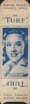 1948 Turf Film Favourites Uncut Singles #5 Virginia Hunter Front