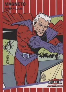 2023 Fleer Throwbacks '89 Marvel Edition - Red #7 Magneto Front