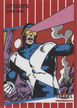 2023 Fleer Throwbacks '89 Marvel Edition - Red #10 Cyclops Front