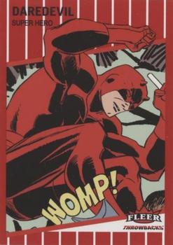 2023 Fleer Throwbacks '89 Marvel Edition - Red #14 Daredevil Front