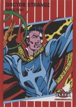 2023 Fleer Throwbacks '89 Marvel Edition - Red #16 Doctor Strange Front