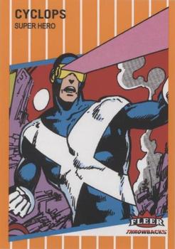 2023 Fleer Throwbacks '89 Marvel Edition - Orange #10 Cyclops Front