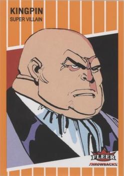 2023 Fleer Throwbacks '89 Marvel Edition - Orange #12 Kingpin Front