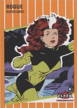 2023 Fleer Throwbacks '89 Marvel Edition - Orange #17 Rogue Front