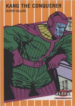 2023 Fleer Throwbacks '89 Marvel Edition - Orange #20 Kang The Conquerer Front
