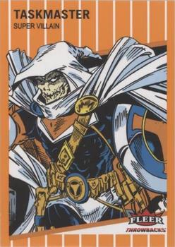 2023 Fleer Throwbacks '89 Marvel Edition - Orange #24 Taskmaster Front