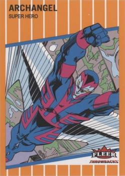 2023 Fleer Throwbacks '89 Marvel Edition - Orange #27 Archangel Front