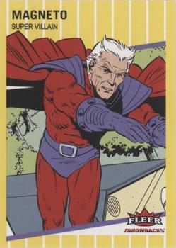 2023 Fleer Throwbacks '89 Marvel Edition - Yellow #7 Magneto Front