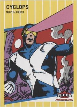 2023 Fleer Throwbacks '89 Marvel Edition - Yellow #10 Cyclops Front