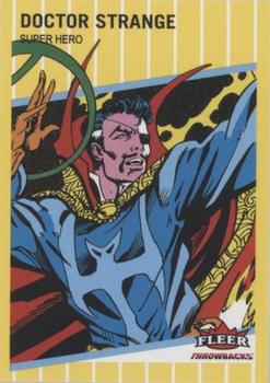 2023 Fleer Throwbacks '89 Marvel Edition - Yellow #16 Doctor Strange Front