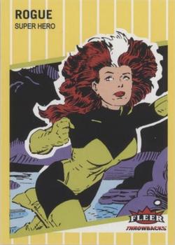 2023 Fleer Throwbacks '89 Marvel Edition - Yellow #17 Rogue Front