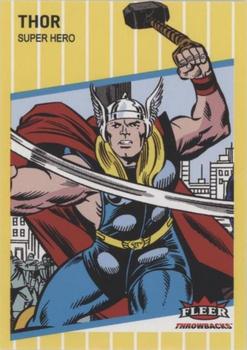 2023 Fleer Throwbacks '89 Marvel Edition - Yellow #21 Thor Front