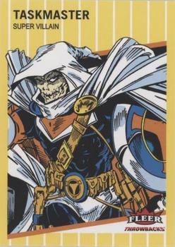 2023 Fleer Throwbacks '89 Marvel Edition - Yellow #24 Taskmaster Front