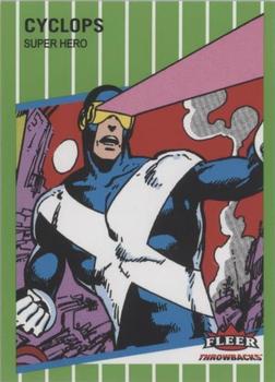 2023 Fleer Throwbacks '89 Marvel Edition - Green #10 Cyclops Front