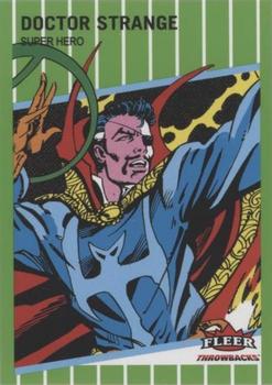2023 Fleer Throwbacks '89 Marvel Edition - Green #16 Doctor Strange Front
